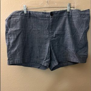 Womens light blue shorts. Merona size 16.